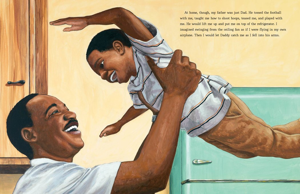 来自《我的爸爸小马丁·路德·金博士》。