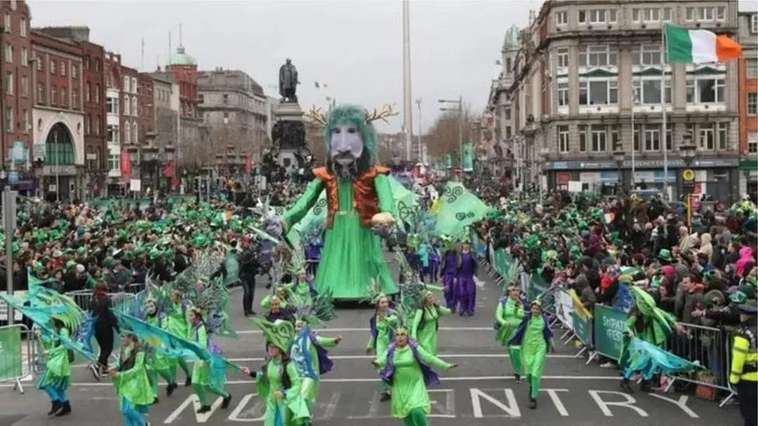 St. Patrick's Day celebrations in Dublin, Ireland