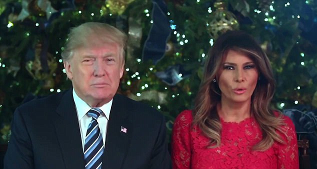 特朗普总统夫妇2017年圣诞节致辞