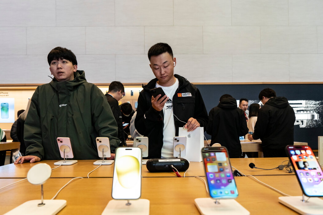 最近，苹果在上海再开新店，这是它在上海的第八家店，在中国的第57家店。