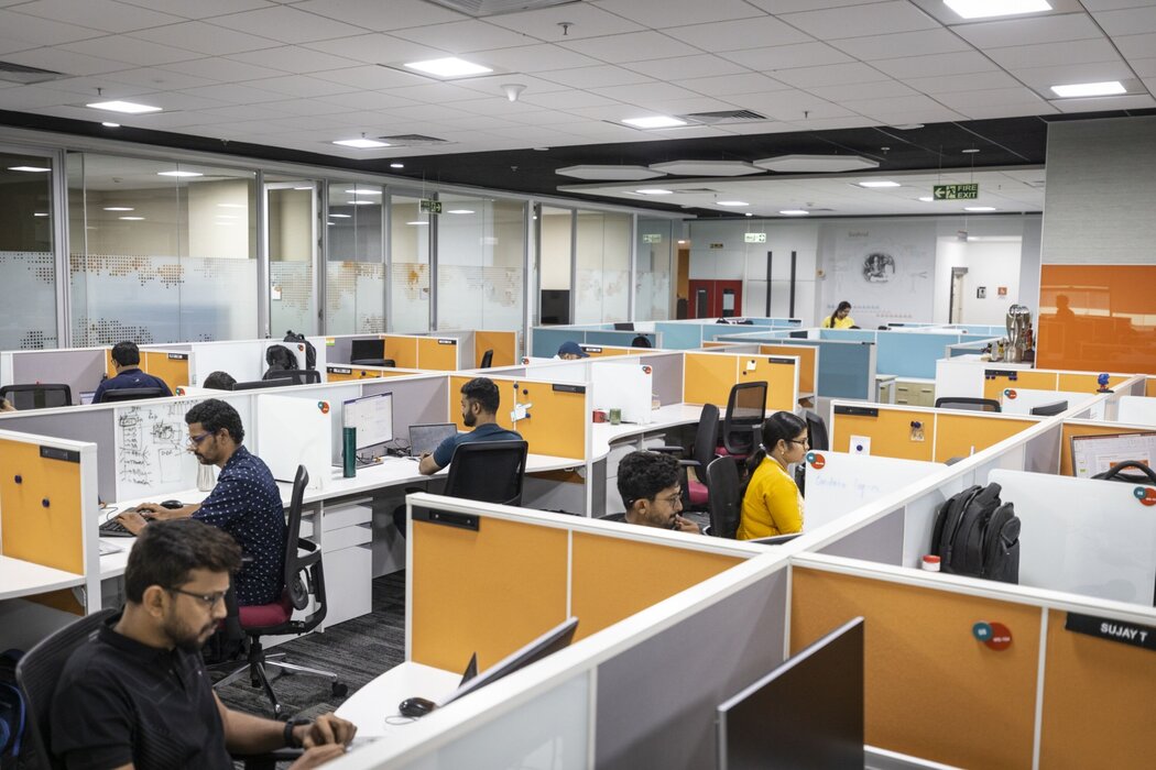 西门子设在印度高技术中心班加罗尔的全球能力中心。
