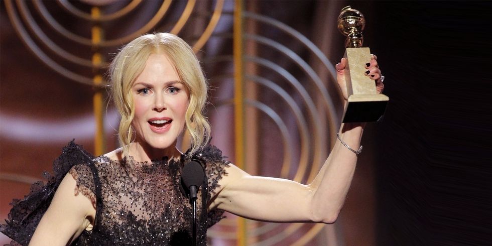 尼科尔·基德曼(Nicole Kidman)第75届金球奖获奖感言