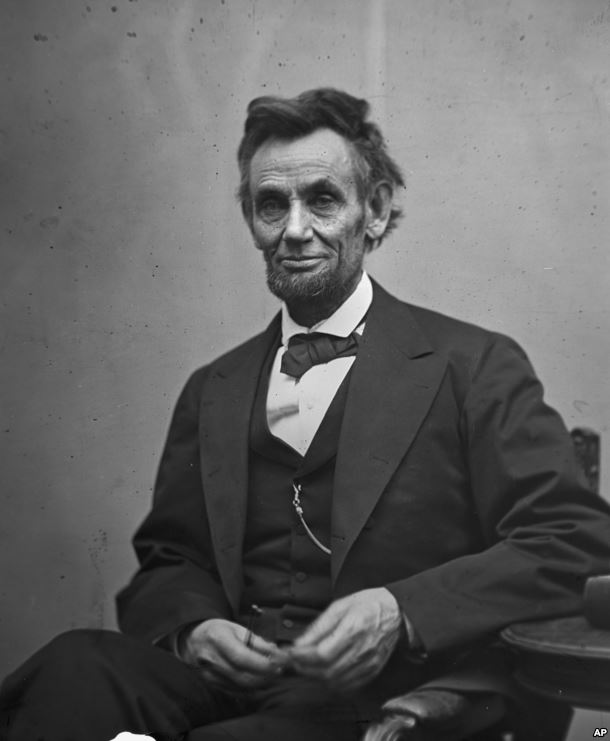 Abraham Lincoln was the president of the U.S. from 1861 until he was assassinated in 1865.