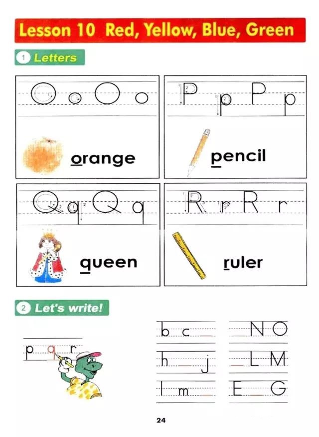 Unit 2 Lesson 10 Red, Yellow, Blue, Green