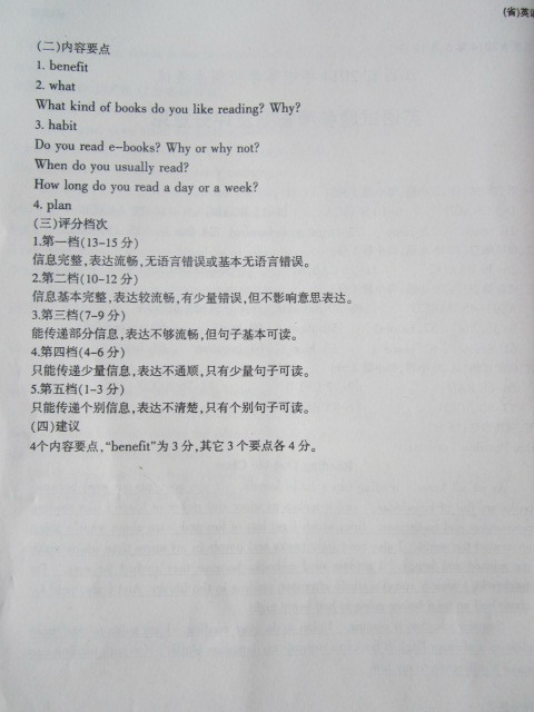 2014�꽭��ʡ�п�Ӣ������