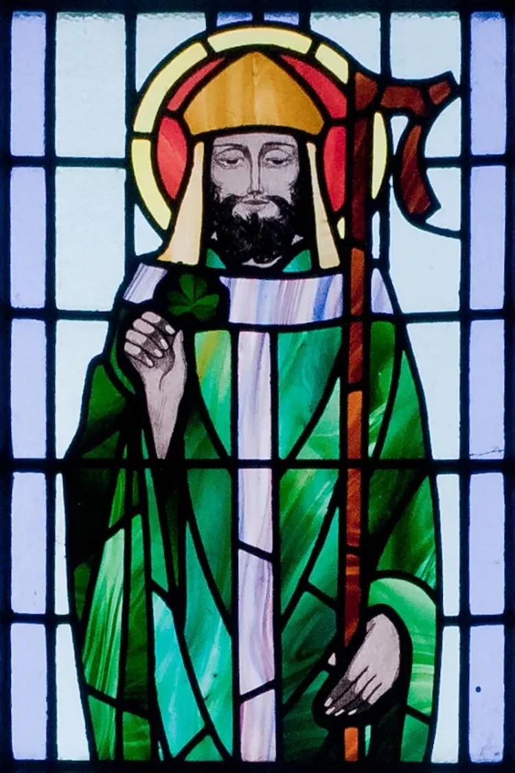 Kilbennan St.Benins Church Window - St.Patrick