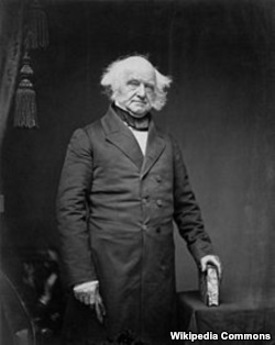 Portrait of Martin Van Buren by Mathew Brady