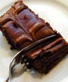 chocolate cake, not 'to be' missed