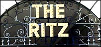 The Ritz. A pricey place to stay?