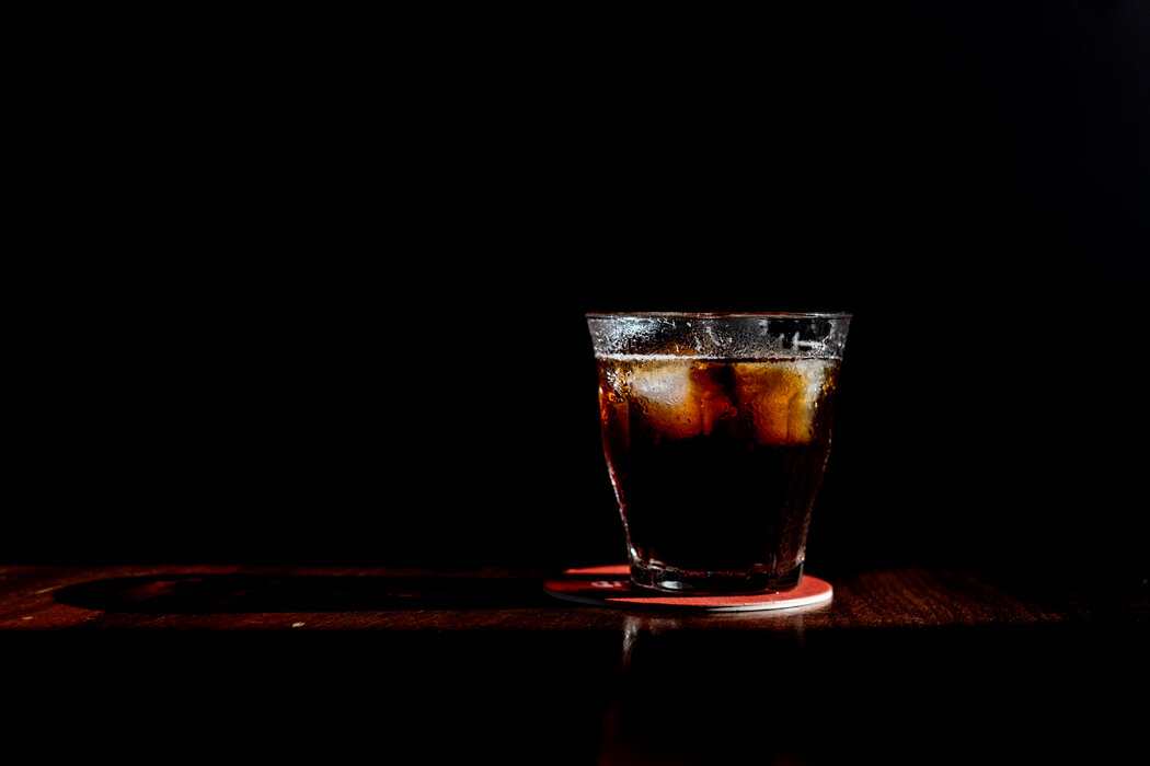 工坊的越南冰黑咖啡。