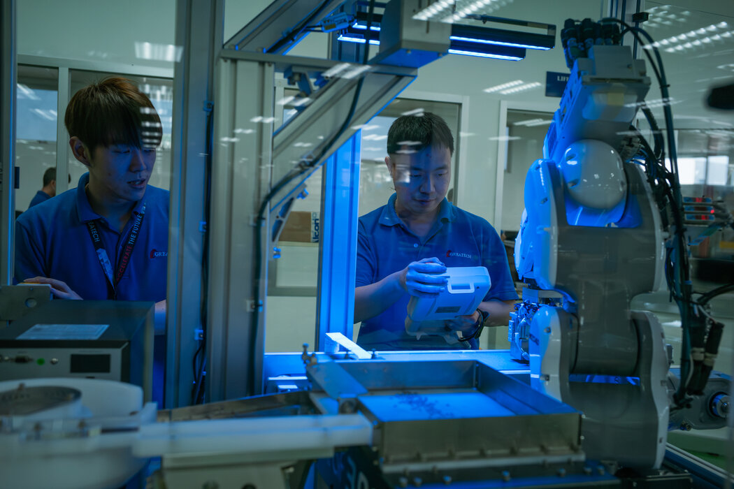 槟城的科技工作者。附近有大量科技公司有助于吸引其他公司。