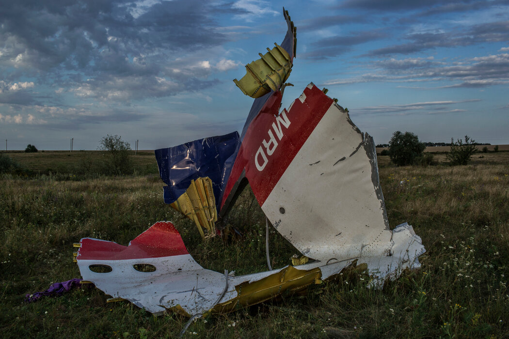 2014年，马来西亚航空公司17号航班在乌克兰上空被击落，造成近300人死亡。