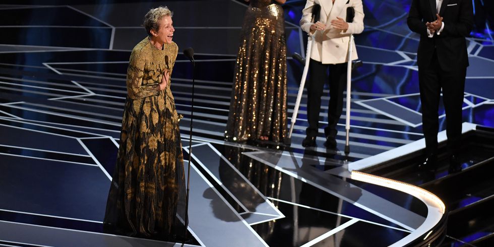 Frances McDormand's Oscar 2018 Acceptance Speech for Best Actress
