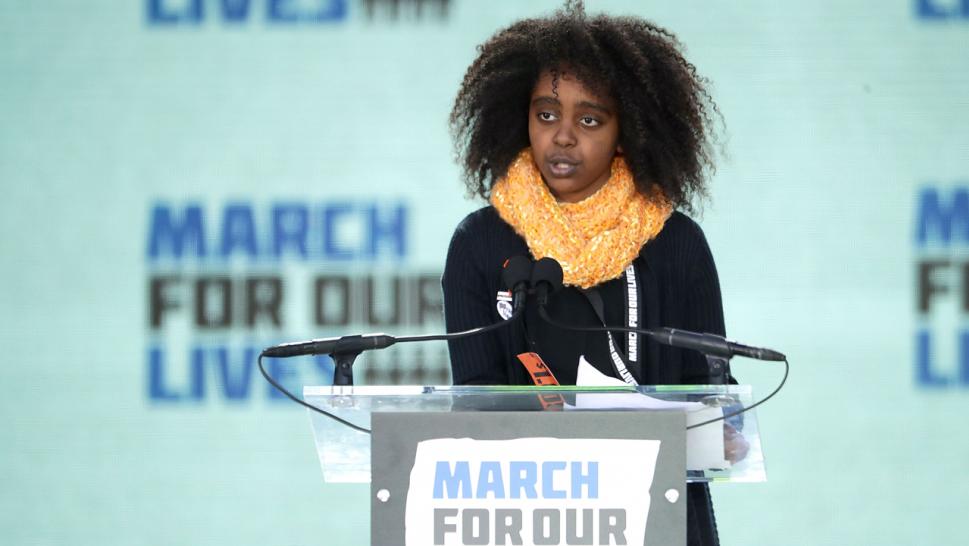 11-year-old Naomi Wadler's March For Our Lives speech