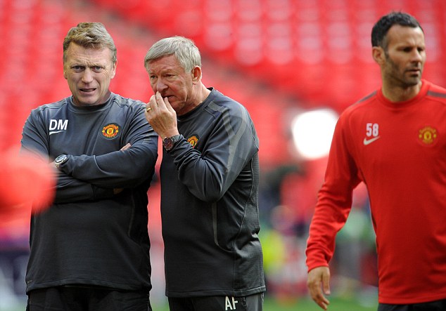 Replacement? David Moyes is among the frontrunners to succeed Ferguson - and should they work together, here's how the pair would look in our mocked-up image