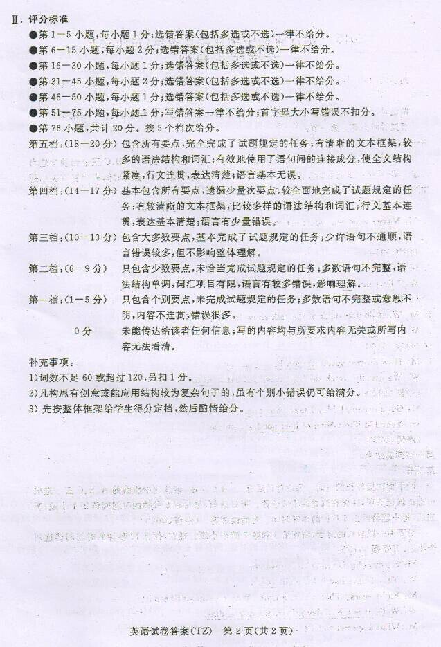 2015��̨�����п�Ӣ�����ķ���